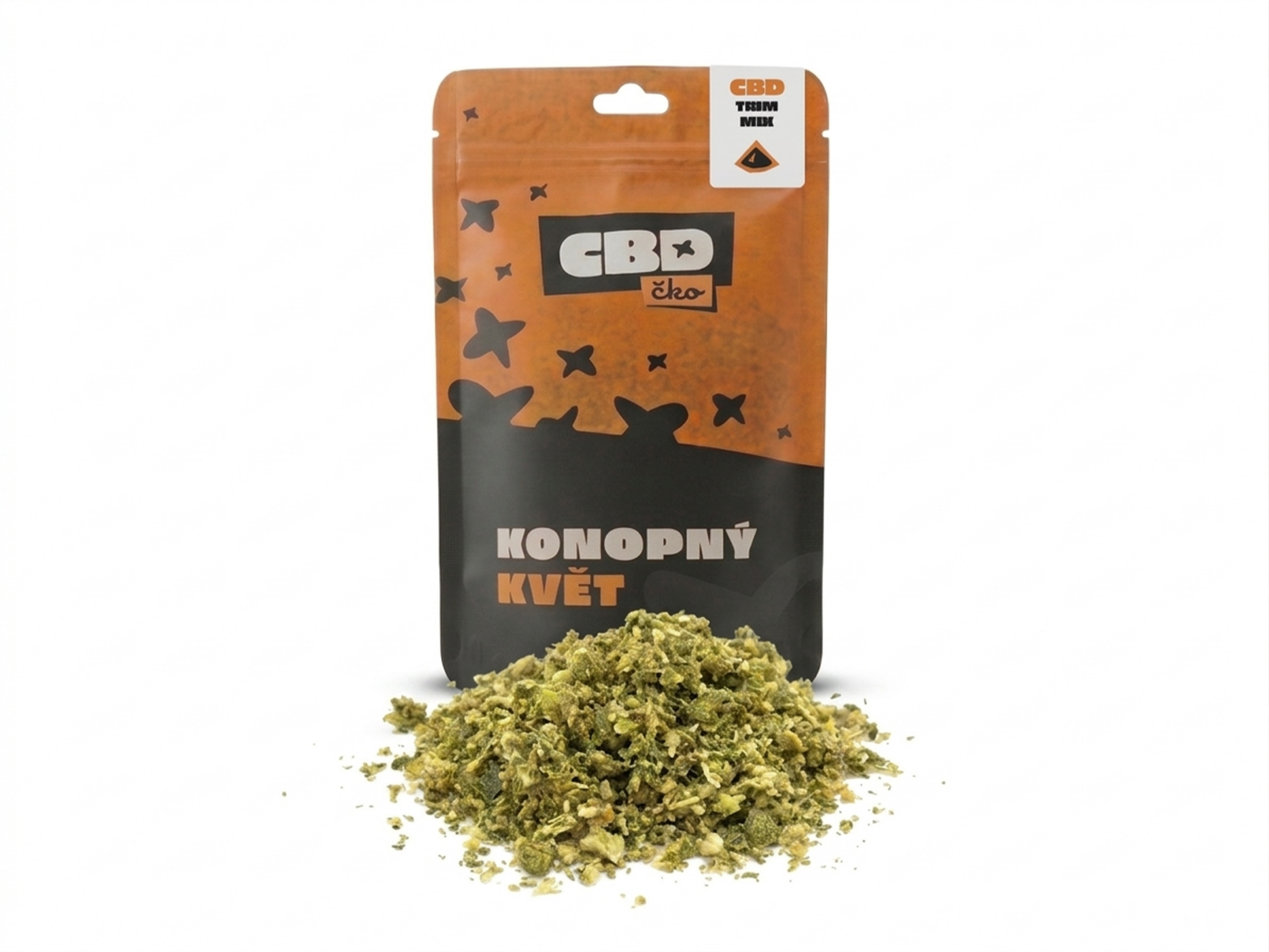 CBDčko CBD květy Trim Mix Váha: 100 g
