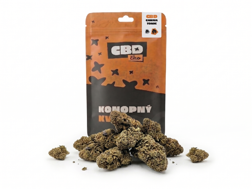 CBDčko CBD květy Cannatonic Váha: 100 g