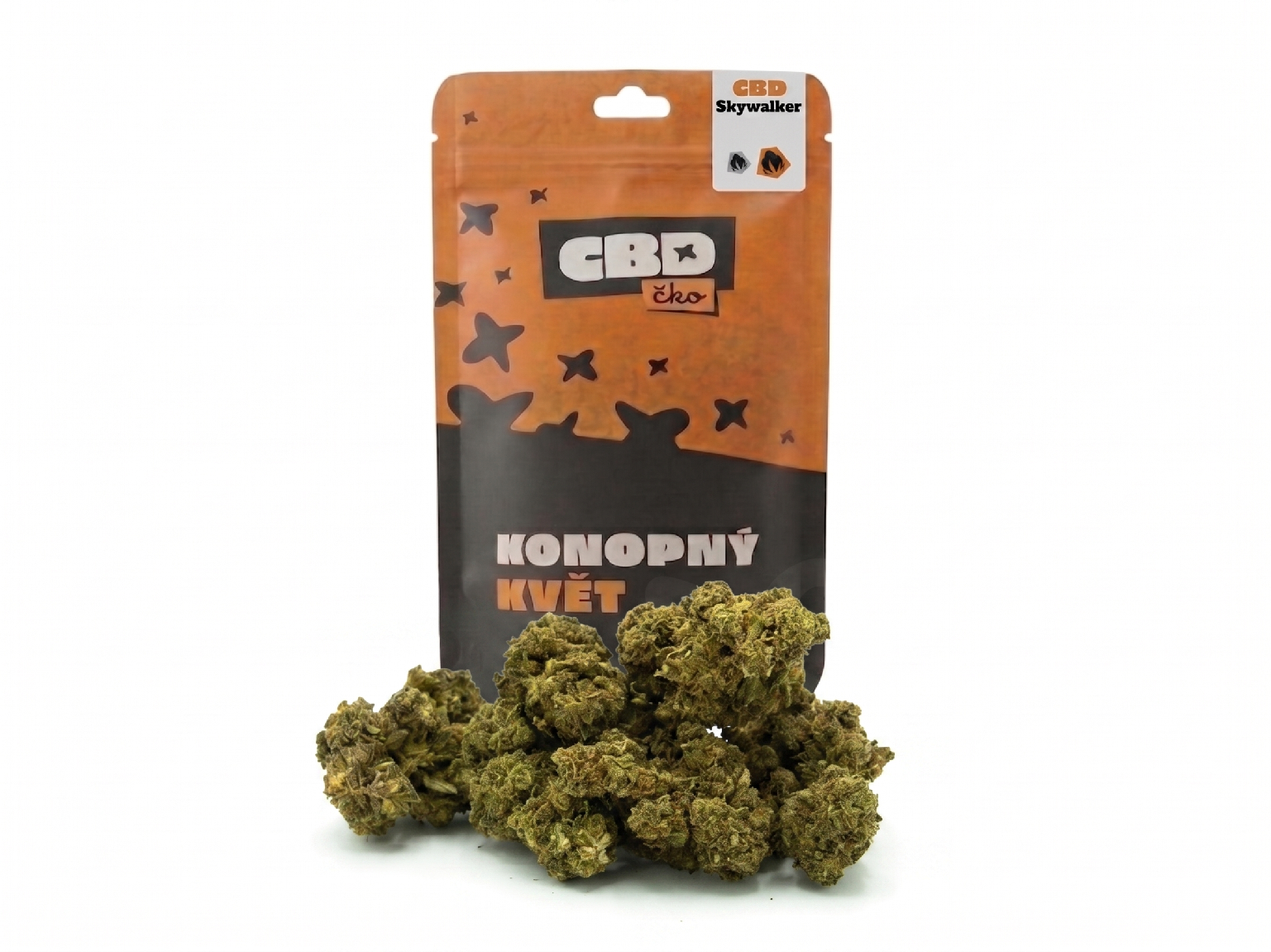 CBD Konopný květ Skywalker 12% CBD Váha: 10 g