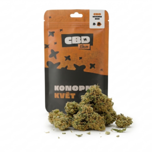 CBD Konopný květ Orange Bud 4% CBD Váha: 50 g