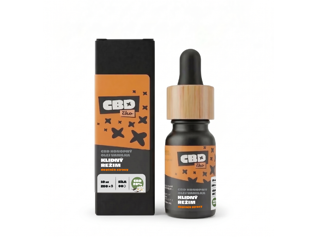 CBD + MCT Olej Strawberry/Jahoda 10% 10ml