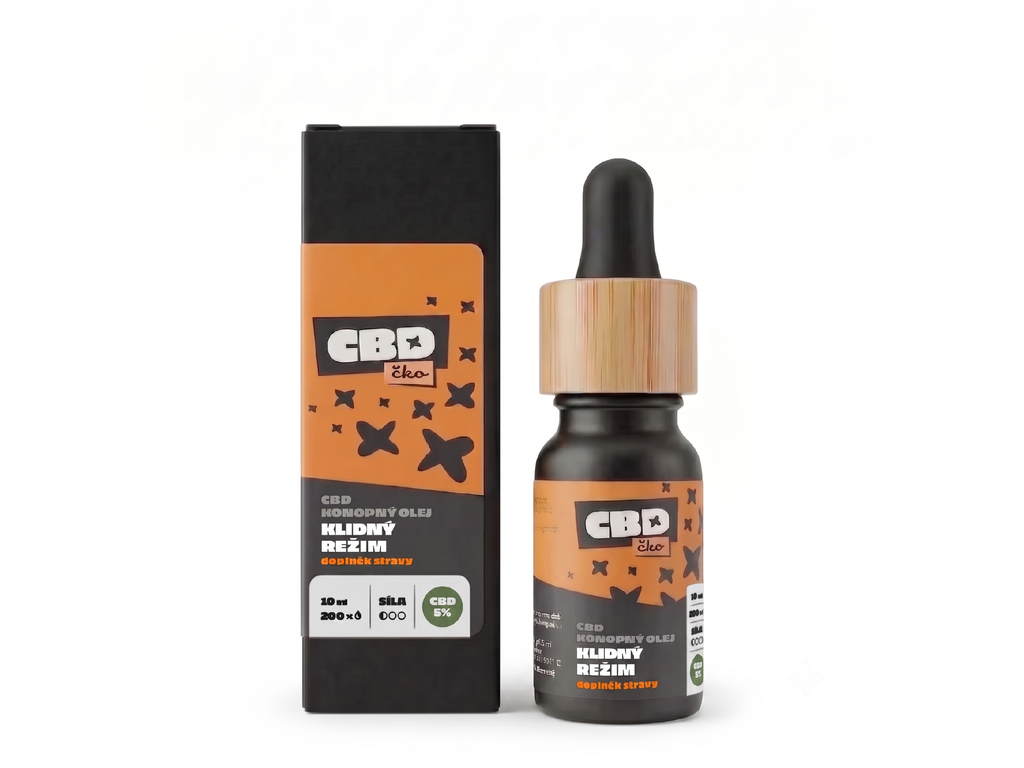 CBDčko olej kapky 5% 10ml