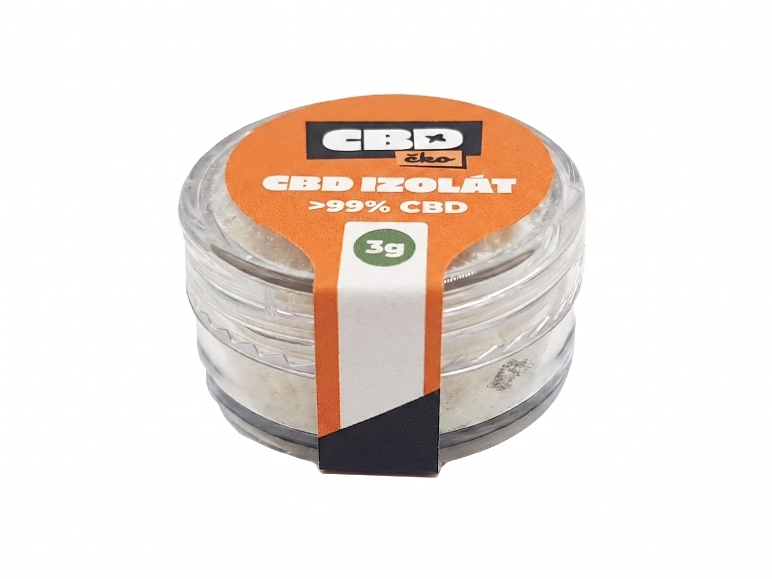 CBDčko CBD Izolát Váha: 3 g