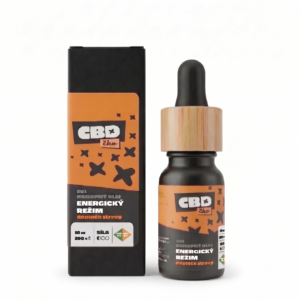 CBDčko CBG+CBD kapky 10% (5+5%) broad spectrum, 10 ml - Energický režim