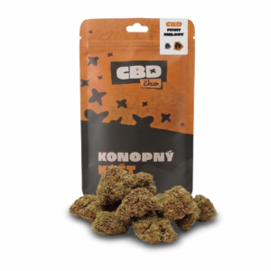 CBD Konopný květ Blueberry 12% CBD Váha: 2 g