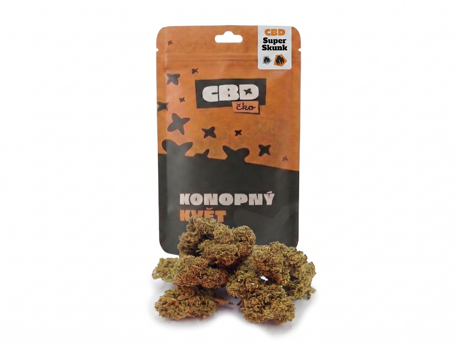 CBD Konopný květ Blueberry 12% CBD Váha: 3 g