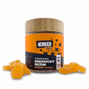 CBDčko CBG Gummies CBD+CBG 10+10 mg, 100 ks - Energický režim