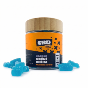 CBDčko CBN Gummies, CBD+CBN 10+10 mg, 100 ks - Noční režim