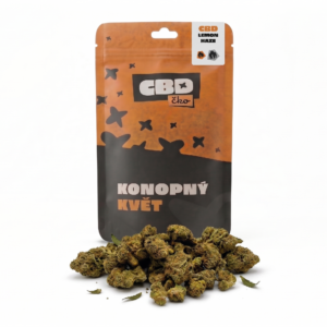 CBDčko CBD květy Lemon Haze (malé paličky) Váha: 100 g