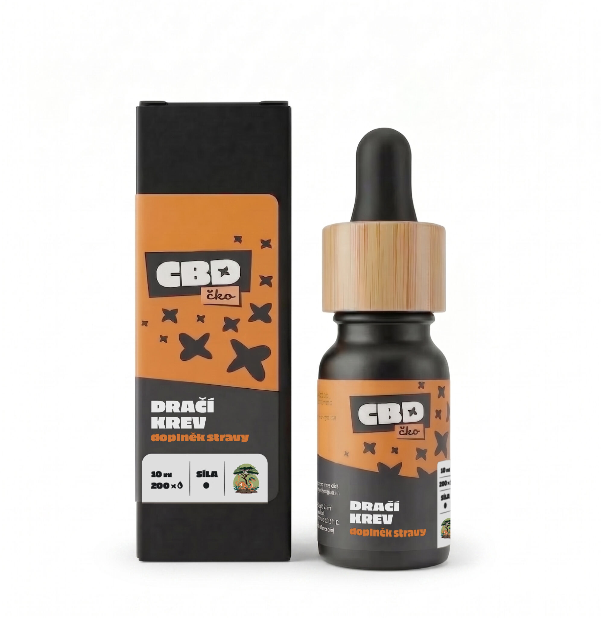 CBDčko Sangre de Drago - Dračí krev, výtažek ze stromu Croton Lechleri, 10 ml