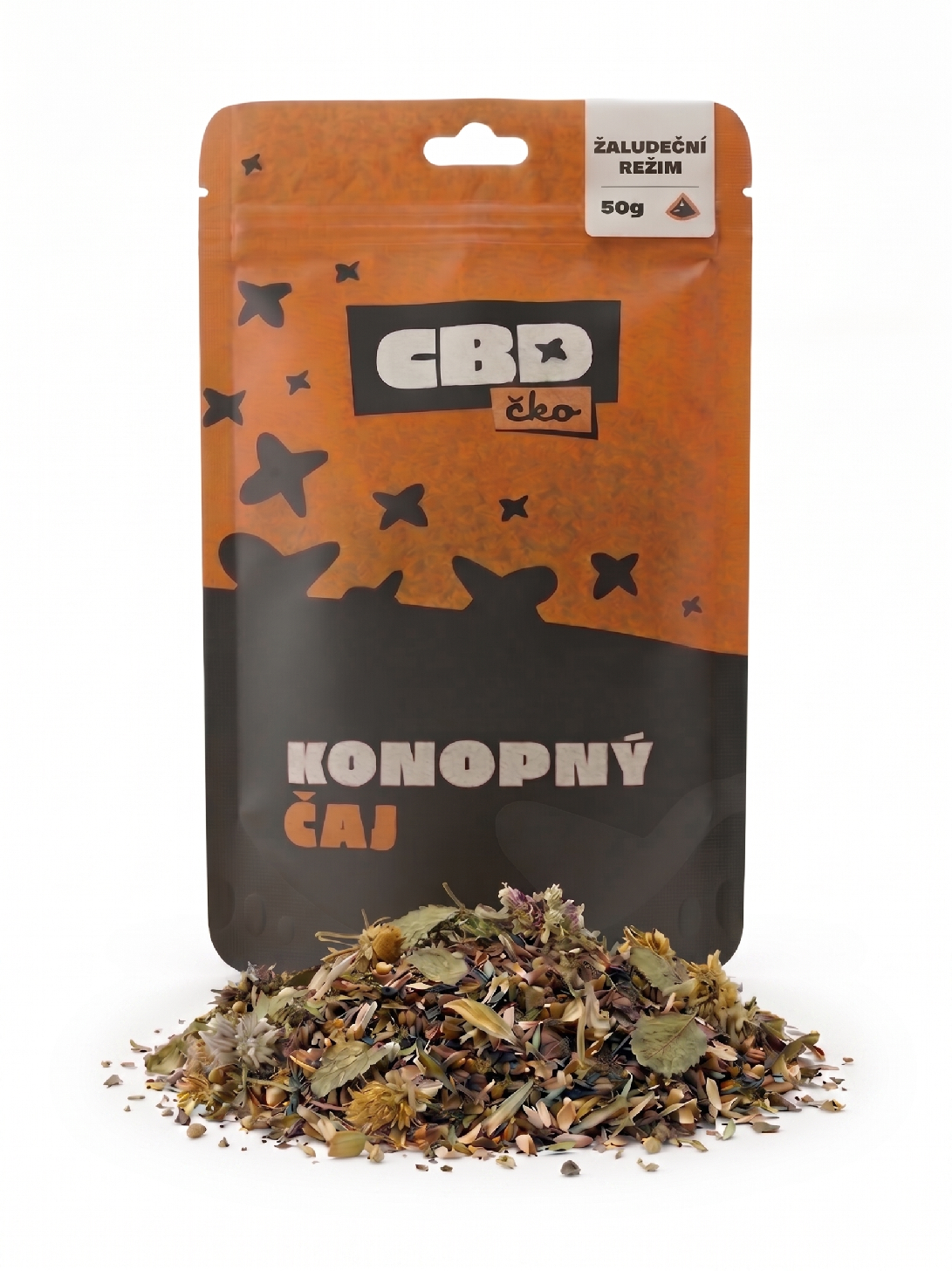 CBDčko CBDčko, Konopný čaj 50 g - Žaludeční režim