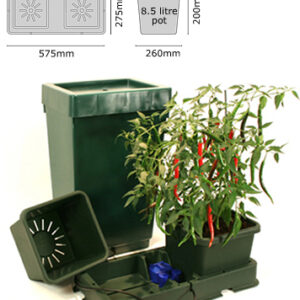 AutoPot Easy2grow Kit s 2 květináči, včetně 47L plastové nádrže