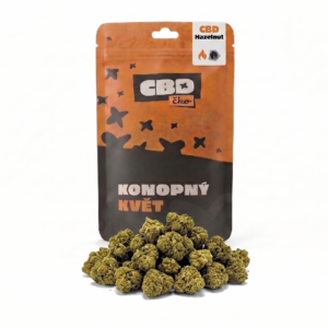CBDčko CBD květy Hazelnut (malé paličky) Váha: 50 g