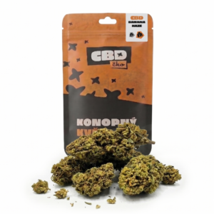 CBDčko CBD květy Banana Haze Váha: 1 g