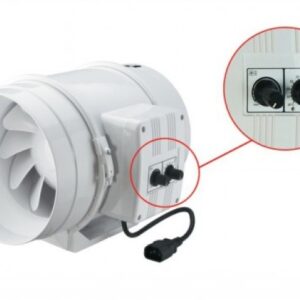 Ventilátor s termostatem Vents/Dalap 250 U-T, 1110/1400m3/h