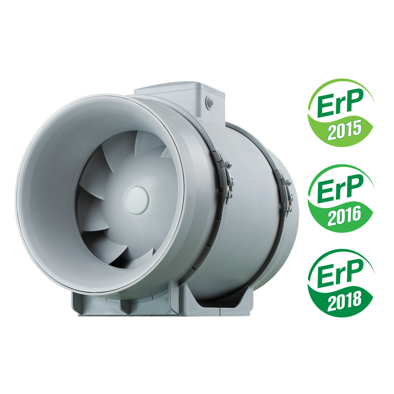 Ventilátor TT 125 EC, 465m3/h