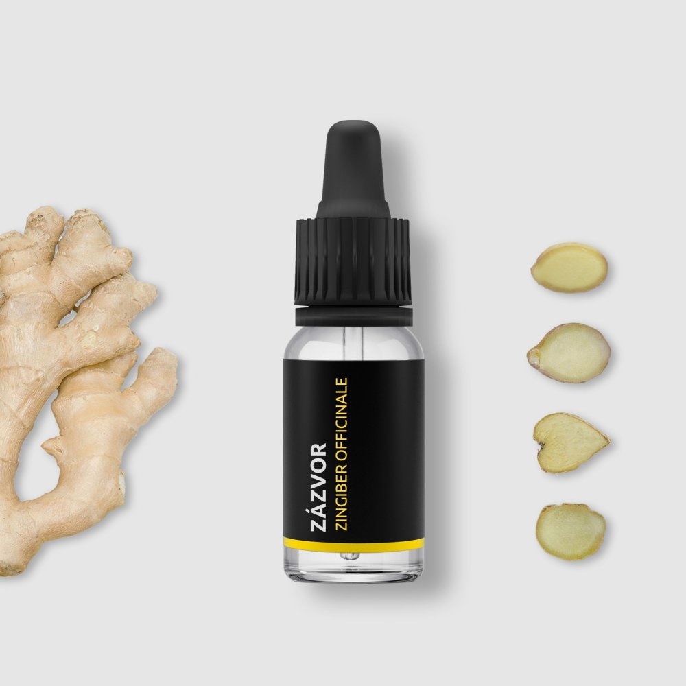 BIO Zázvor - 100% přírodní esenciální olej 10ml