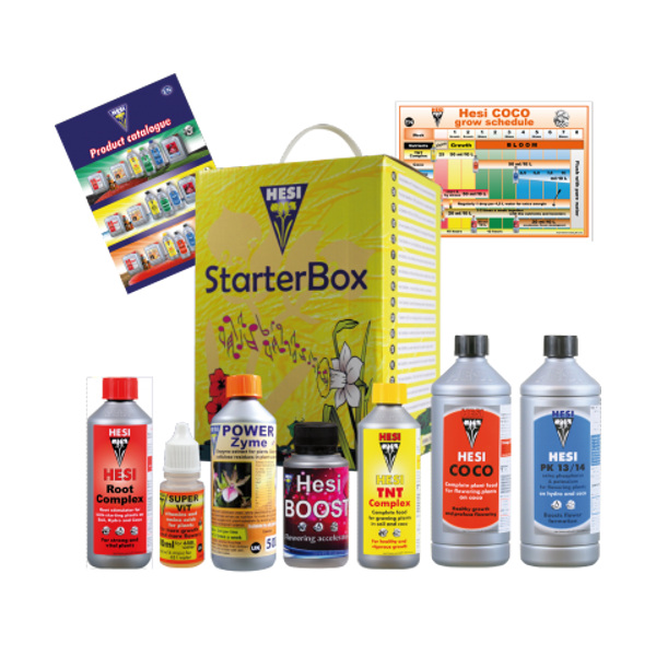 Hesi Starterbox Coco, celkový objem 3,61L